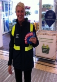 supermarket flyering staff