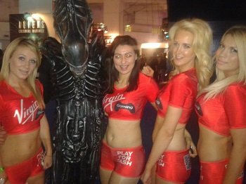 trade show models Ice Totally Gaming