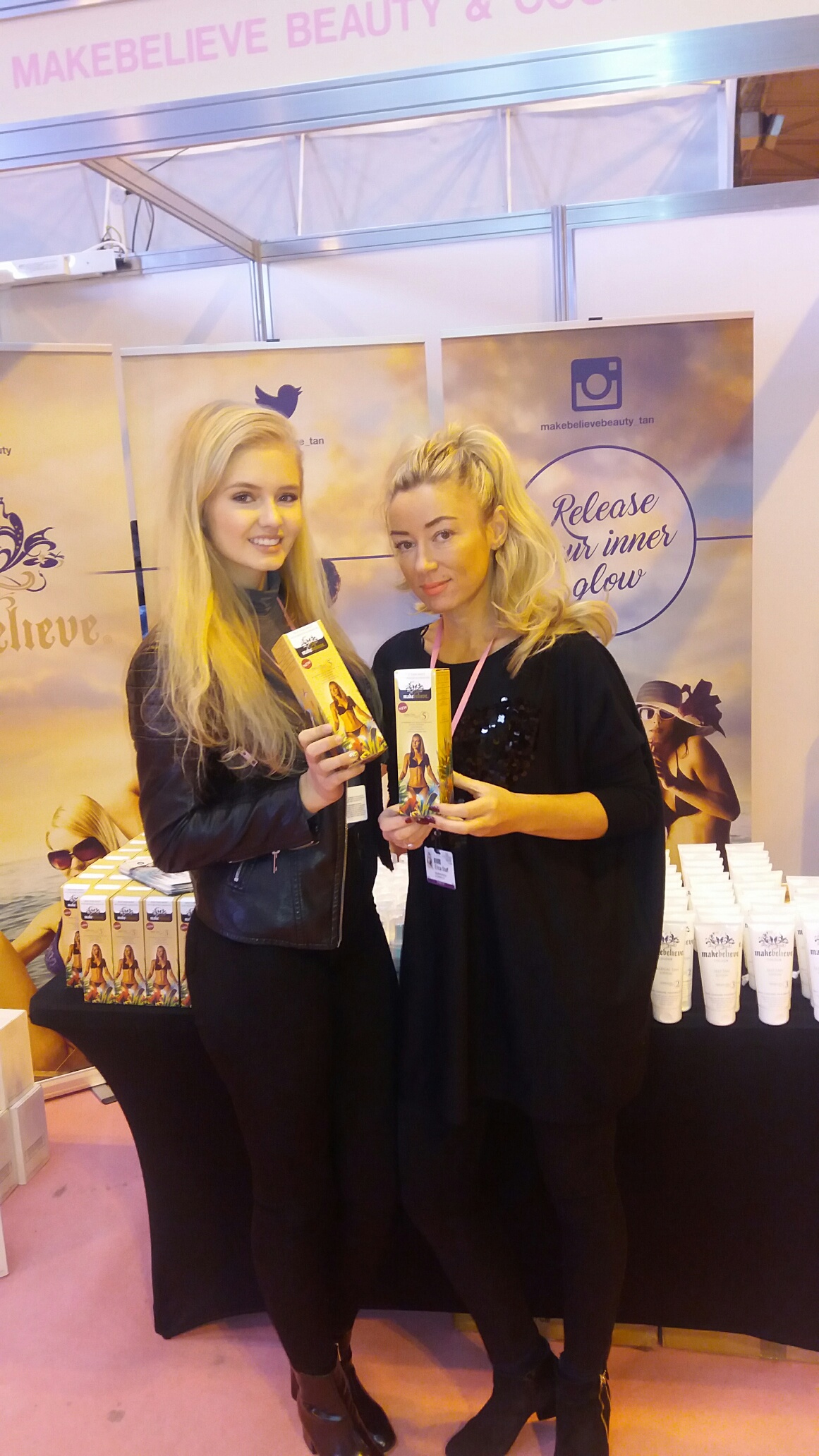 exhibition staff London beauty show