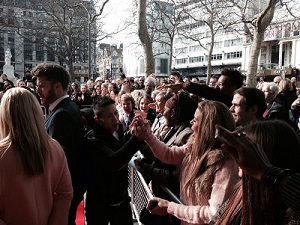 leicester sqaure red carpet