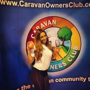 promotional staff nec birmingham for caravan show