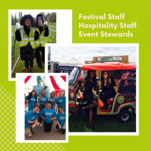 Festival Staff Hospitality Staff Event Stewards