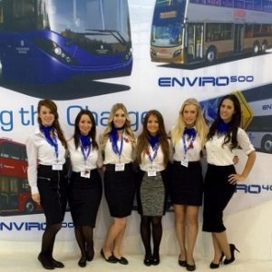 promo staff cv show Birmingham