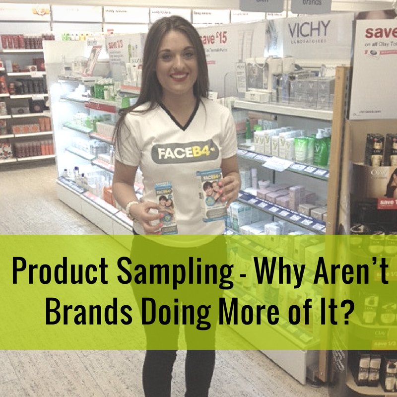 brands should do product sampling