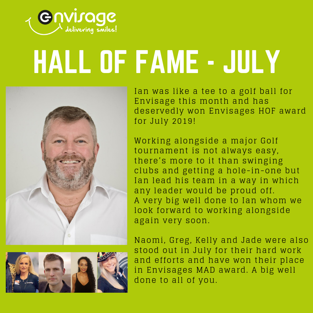 Hall of Fame - July 2