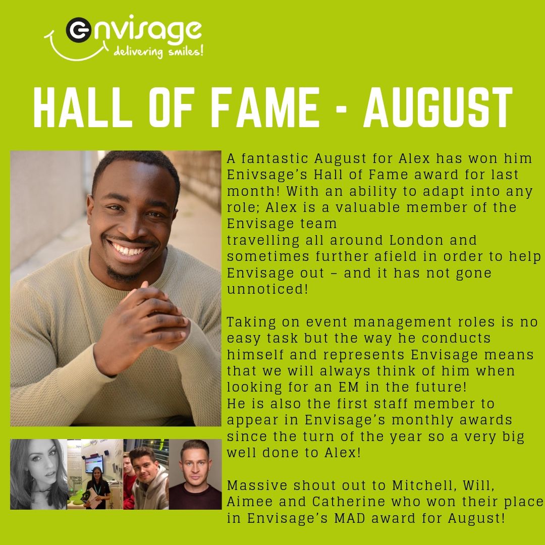 Hall of Fame - August