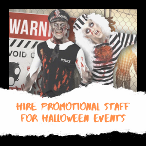 Hire Promotional Staff for Halloween Events