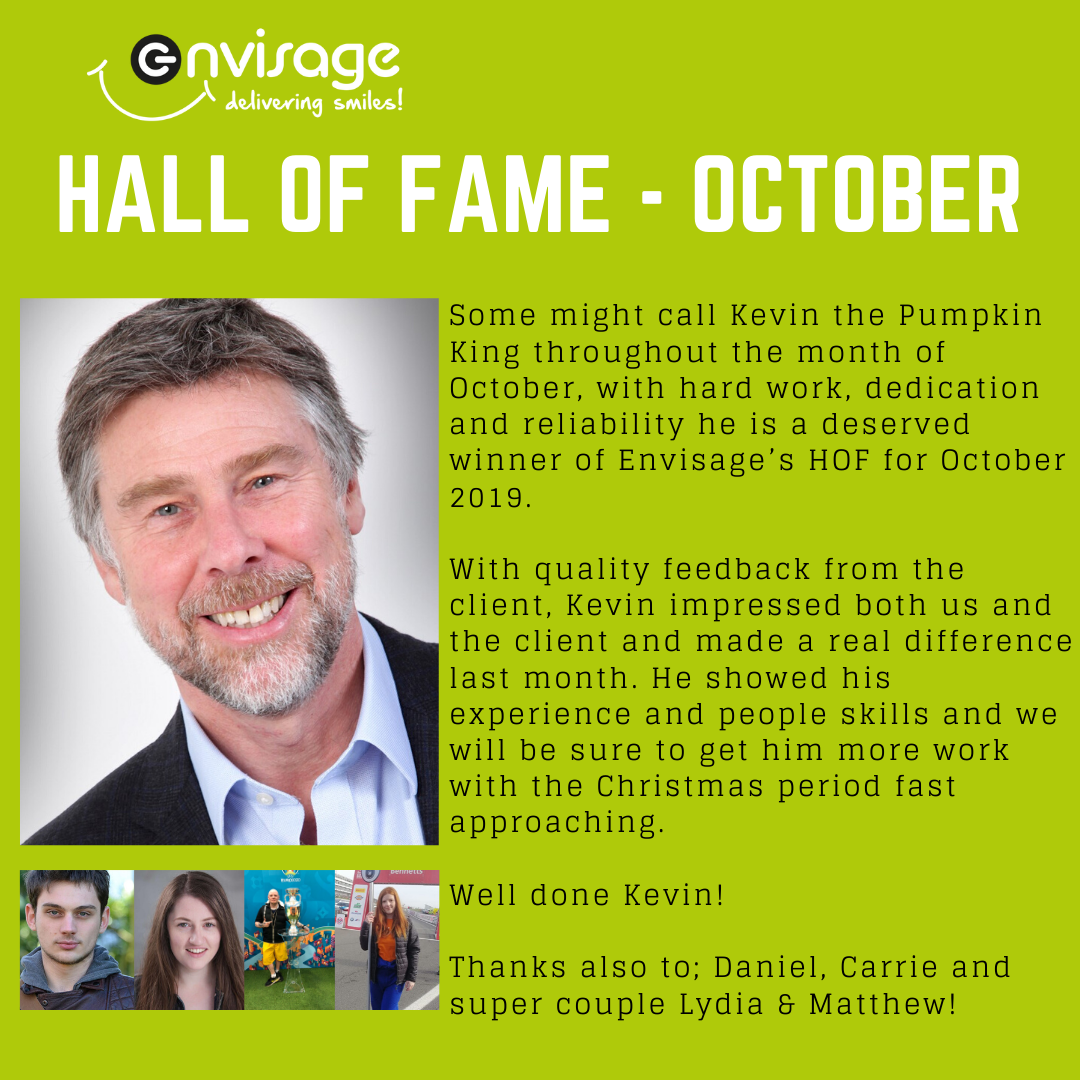Hall of Fame - October
