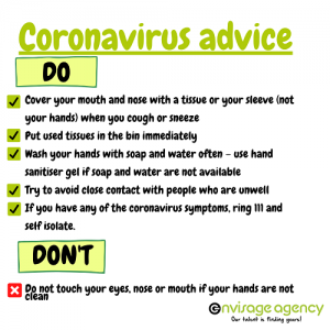 coronavirus advice