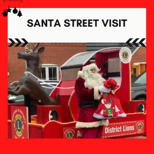 SANTA STREET VISIT