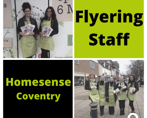 flyering staff Coventry