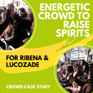 Energetic Crowd to raise spirits