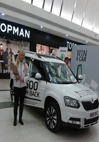 car sales staff shopping centres