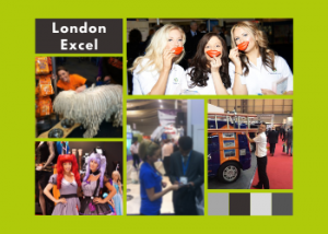 exhibition staff London Excel