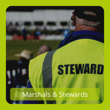 hire marshals and stewards at festivals