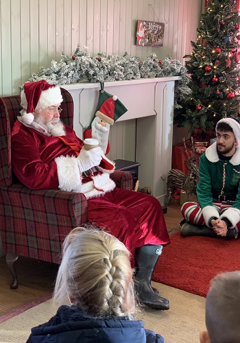 hire a santa for storytime Warwickshire