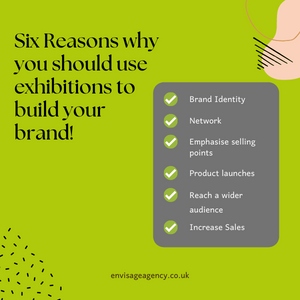 Six Reasons why you should use exhibitions to build your brand!