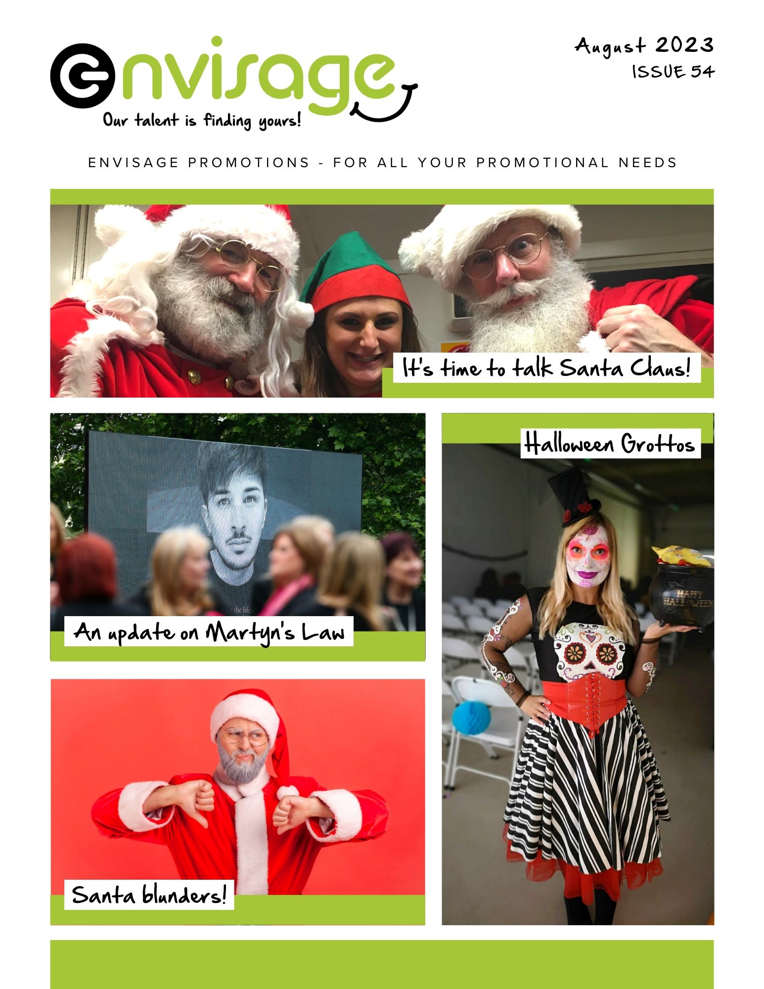 Envisage Agency News August 23