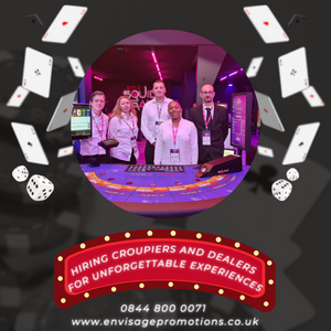 Hiring Croupiers and Dealers for Unforgettable Experiences