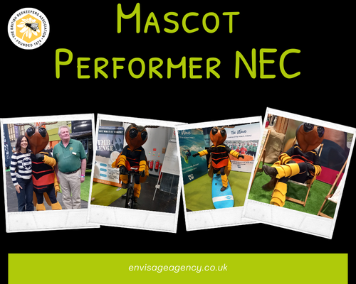 mascot performers NEC Birmingham