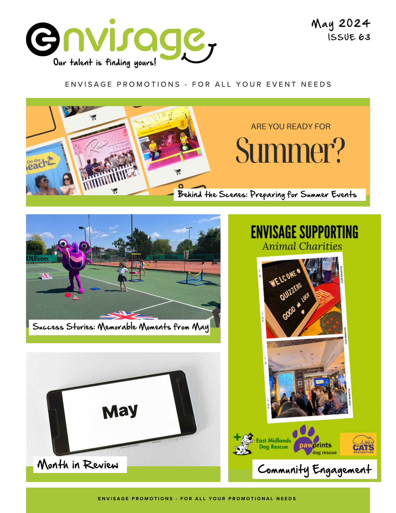Envisage Newsletter May 24