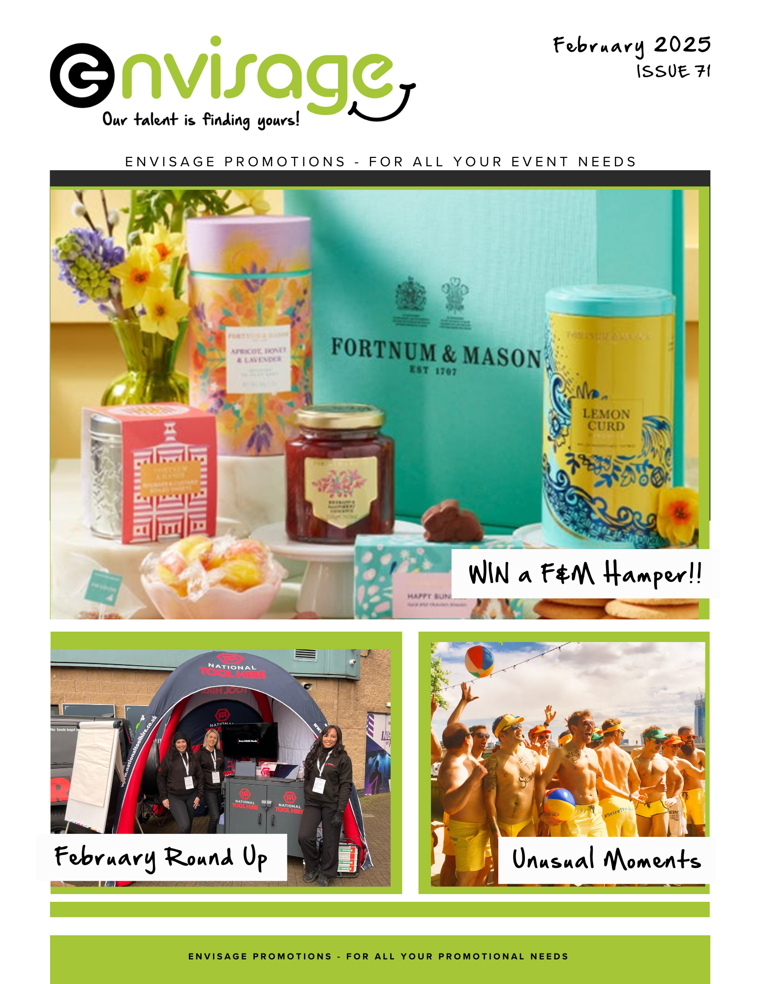 Envisage Newsletter - FEB 25