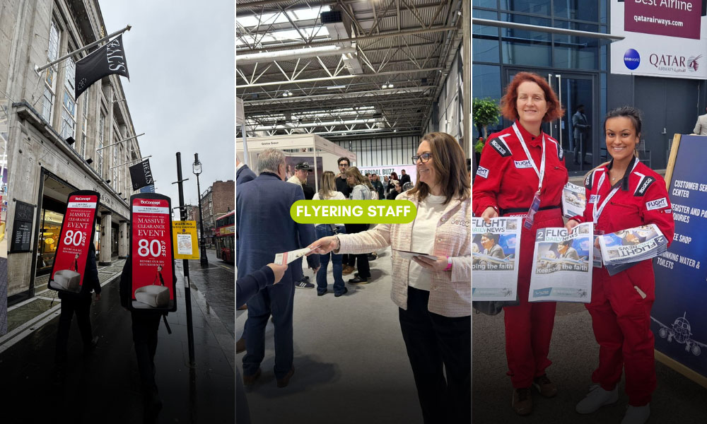 Flyering Staff