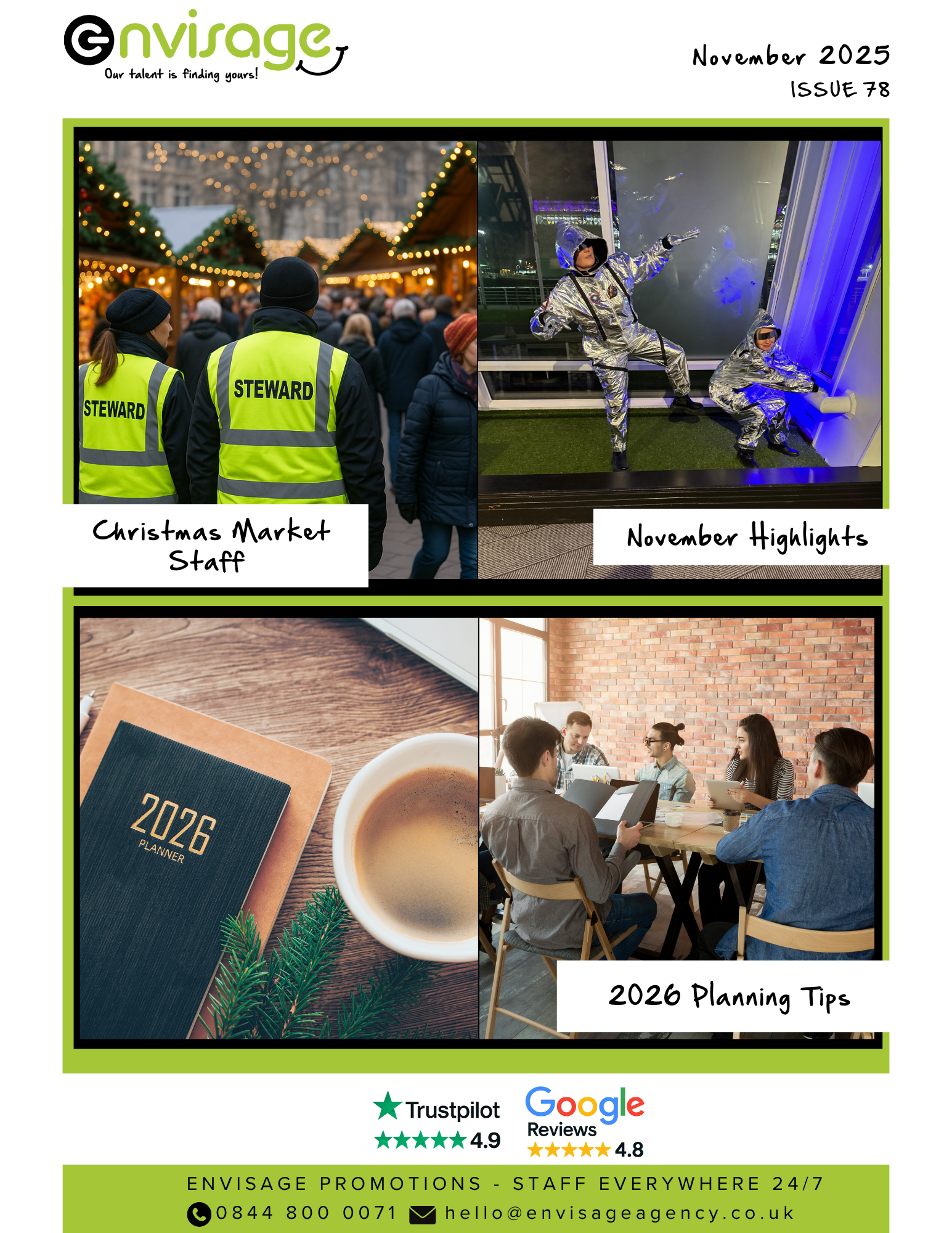 Envisage Newsletter - November 25