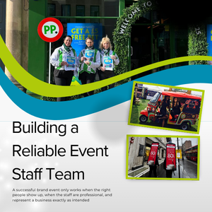 How to Build a Reliable Event Staff Team