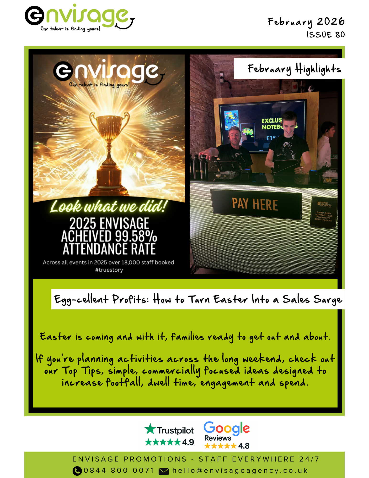 Envisage Newsletter - February 2026