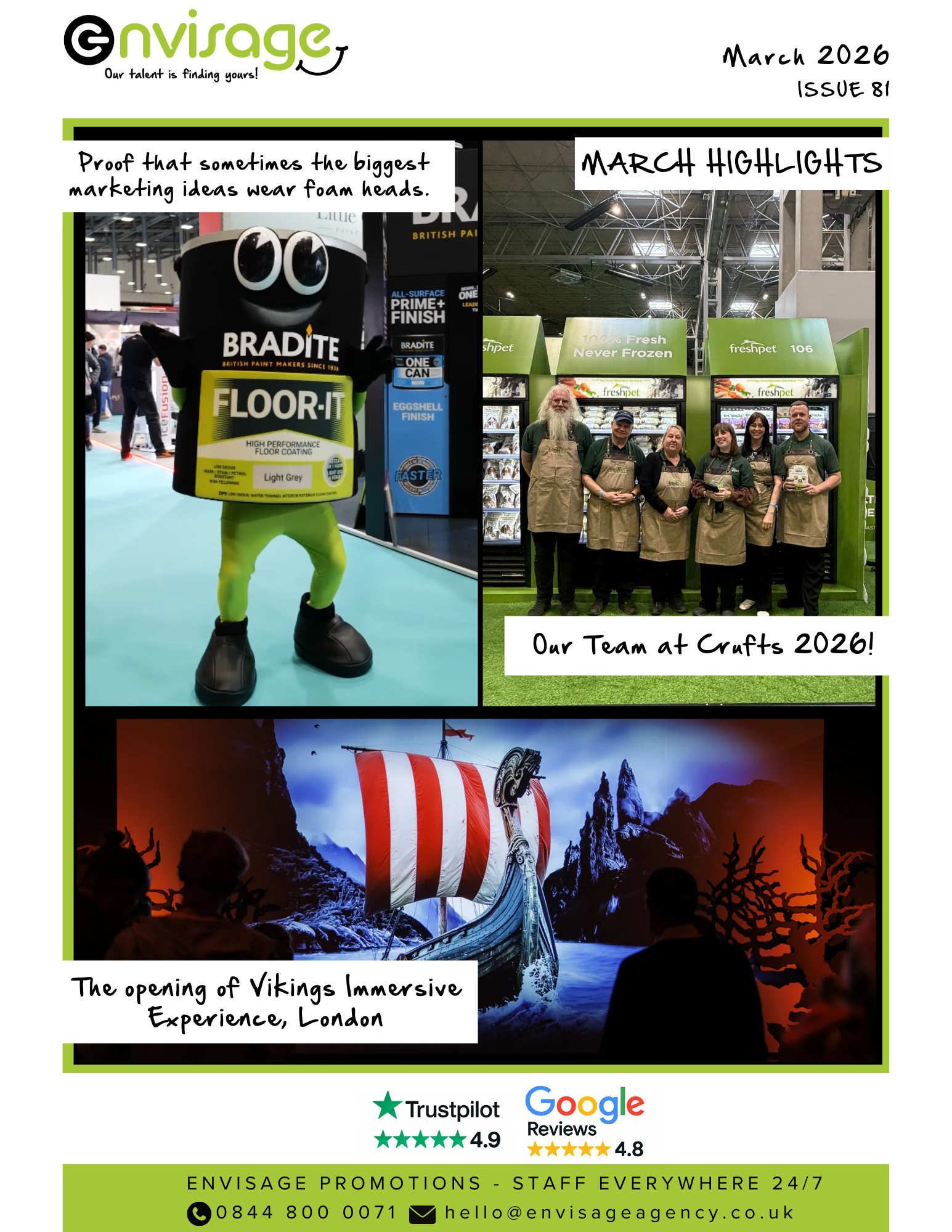 Envisage Newsletter - March 2026