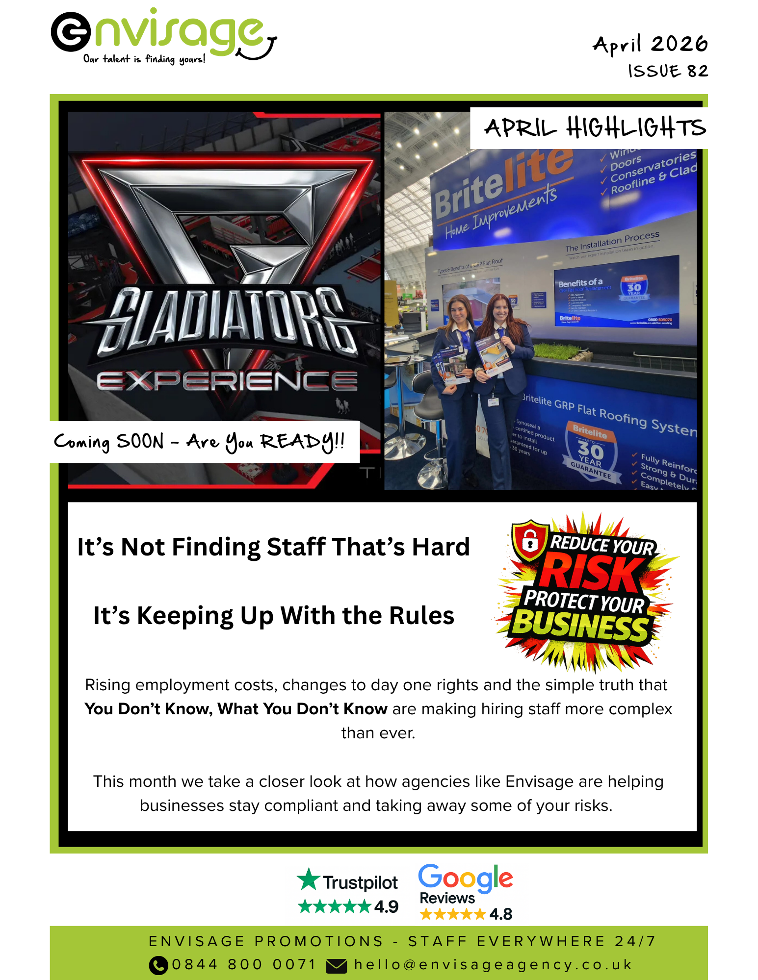 Envisage Newsletter - April 2026