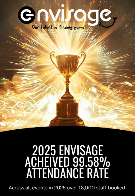 Home 1 Envisage Attendance Rate Banner - 2025 Envisage Achieved 99.58% Attendance Rate