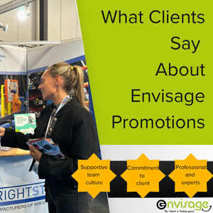 What Our Clients Really Say About Working With Envisage Promotions 1 Clients reviews on Envisage Promotions