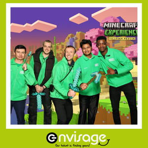 Case Study: Minecraft – Villager Rescue 1 Minecraft - Envisage Event Staff