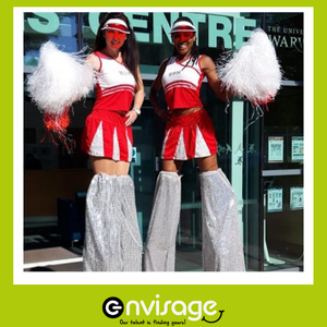 Entertainment &Amp; Themed Event Staff - 2 Hire Stilt Walkers