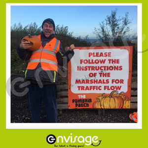 Hiring Event Staff For Halloween, Half Term And Bonfire Night - 2 Marshals - Envisage